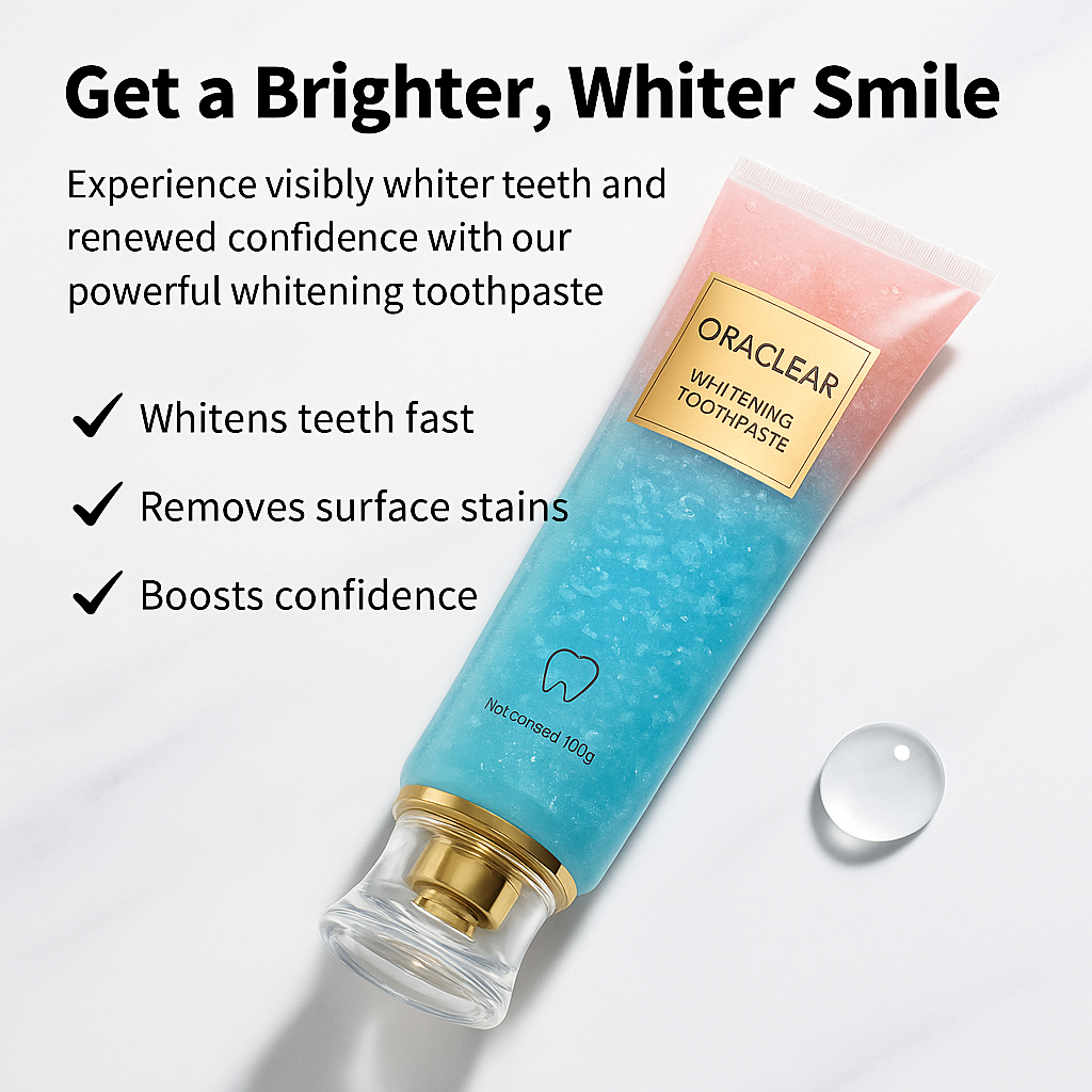 OraClear Niacinamide Whitening Toothpaste