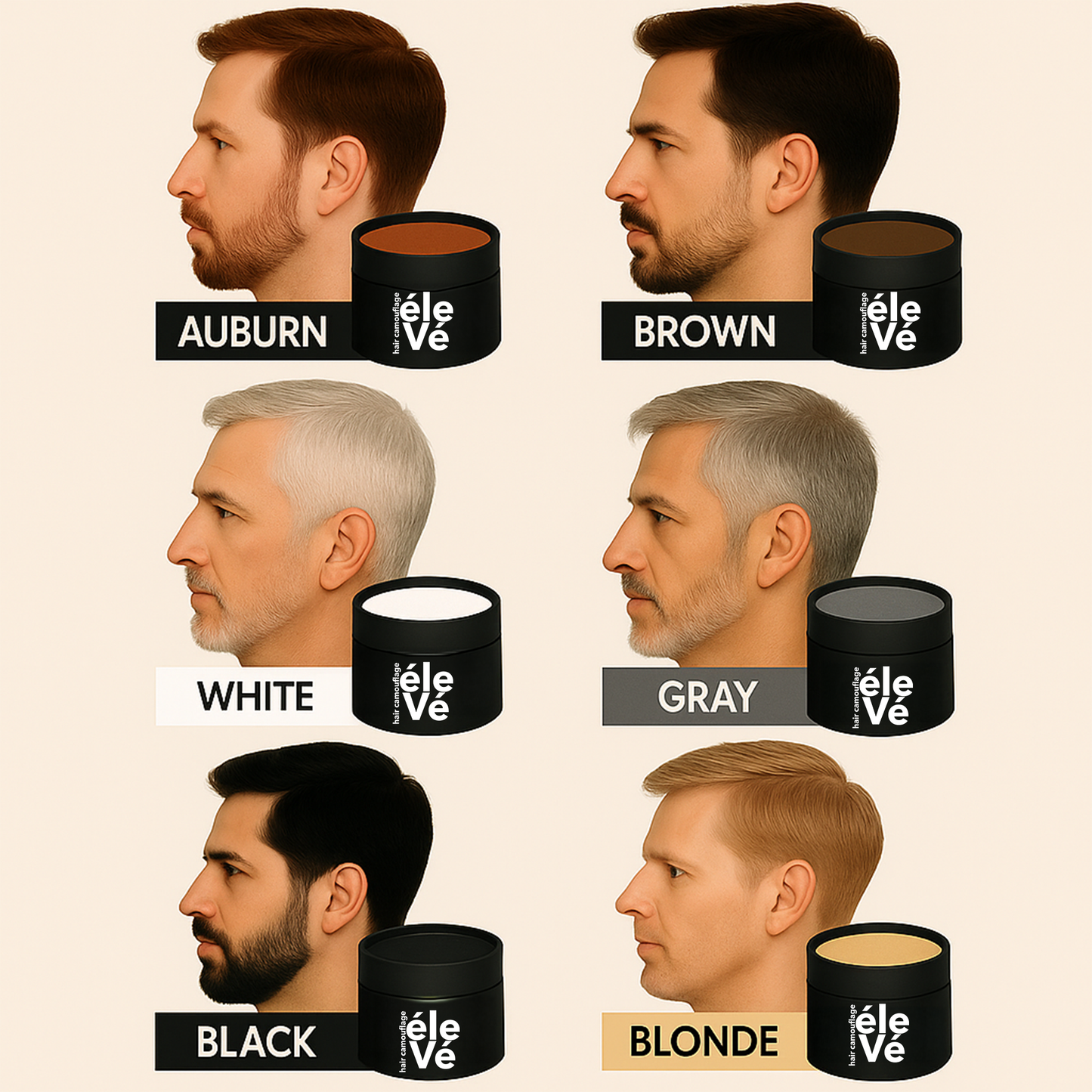 Élevé Hair Camouflage