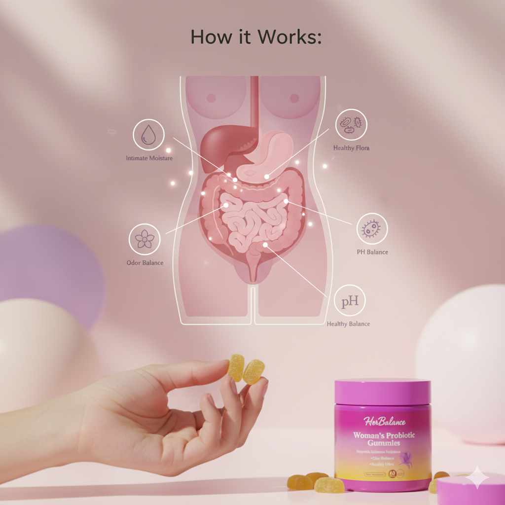 HerBalance Women's Probiotic Gummmies